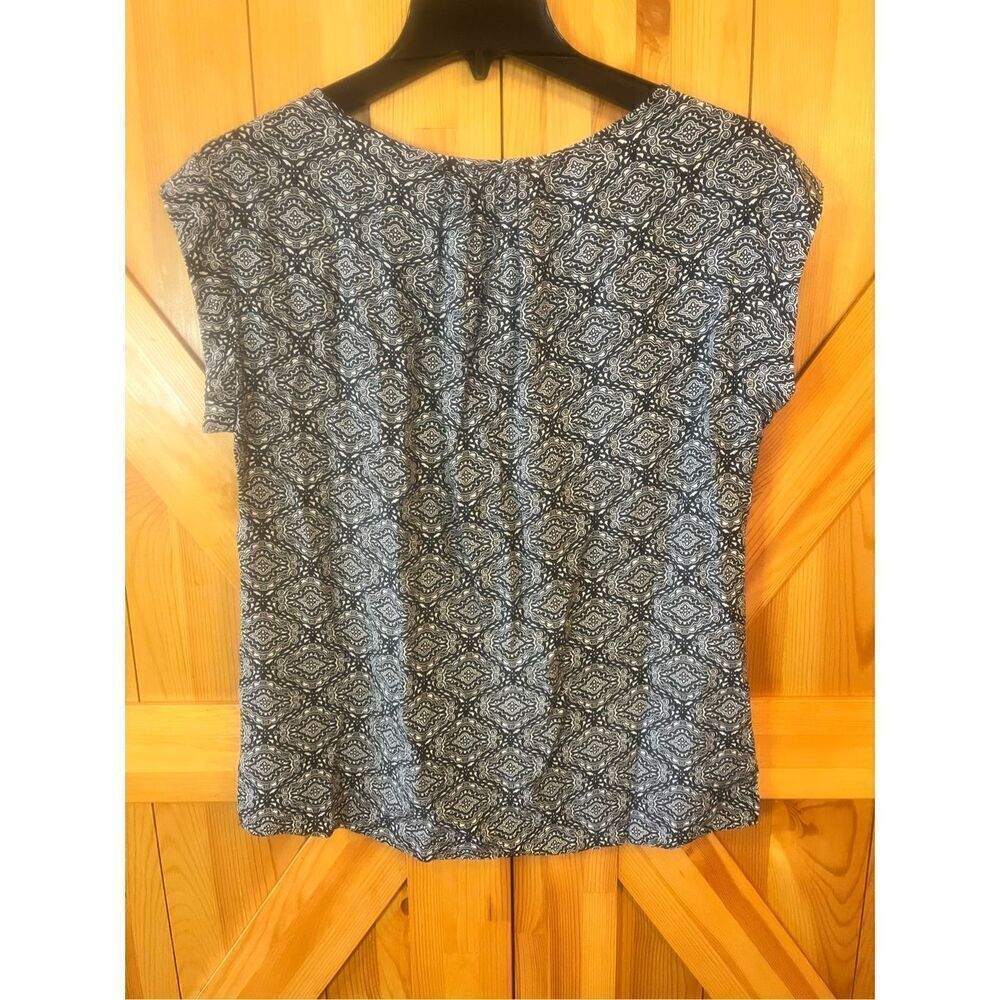 Dr2 by Daniel Rainn Short Sleeve Blouse Womens Size small Shirt (4000) - Picture 4 of 4
